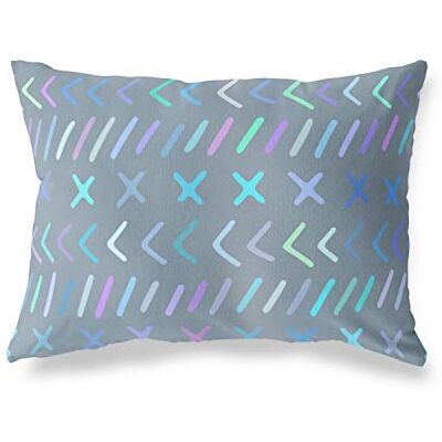 Bonamaison dekorativt kuddöverdrag slumpmässigt mönster, prydnadskuddöverdrag, heminredning örngott för vardagsrum, soffa, sovrum, storlek: 35 x 50 cm – designad och tillverkad i Turkiet Bonamaison dekorativt kuddöverdrag slumpmässigt mönster, prydnadskuddöverdrag, heminredning örngott för vardagsrum, soffa, sovrum, storlek: 35 x 50 cm – designad och tillverkad i Turkiet