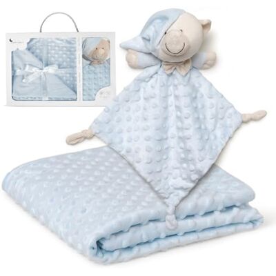 Interbaby Coraline bubbelfilt 80 x 110 cm + plyschmodell 28 x 17 cm Interbaby Coraline bubbelfilt 80 x 110 cm + plyschmodell 28 x 17 cm