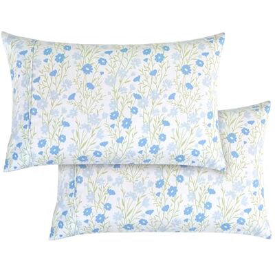 Elegant Comfort Elegant komfort ultramjuk uppsättning av 2 blompint-örngott – 1 500 premium hotellkvalitet mikrofiber, mjukt och smidigt kuvertstängning 2-delat kuddöverdrag – standard/drottning, blå Laurel Elegant Comfort Elegant komfort ultramjuk uppsättning av 2 blompint-örngott – 1 500 premium hotellkvalitet mikrofiber, mjukt och smidigt kuvertstängning 2-delat kuddöverdrag – standard/drottning, blå Laurel