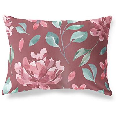 Bonamaison dekorativt kuddöverdrag, slumpmässigt mönster prydnadskuddöverdrag, heminredning örngott för vardagsrum, soffa, sovrum, storlek: 45 x 60 cm – designad och tillverkad i Turkiet Bonamaison dekorativt kuddöverdrag, slumpmässigt mönster prydnadskuddöverdrag, heminredning örngott för vardagsrum, soffa, sovrum, storlek: 45 x 60 cm – designad och tillverkad i Turkiet