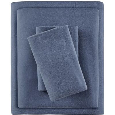 SLEEP PHILOSOPHY True North by Mysig flanell varmt 100% bomullslakan – nyhetstryck djur stjärnor söt ultramjuk kallt väder sängkläder set, tvilling, blå solid 3 delar SLEEP PHILOSOPHY True North by Mysig flanell varmt 100% bomullslakan – nyhetstryck djur stjärnor söt ultramjuk kallt väder sängkläder set, tvilling, blå solid 3 delar