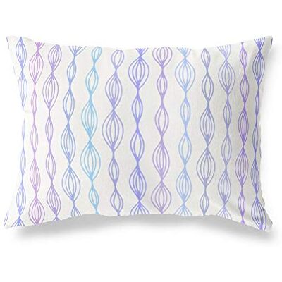 Bonamaison dekorativt kuddöverdrag, slumpmässigt mönster prydnadskuddöverdrag, heminredning örngott för vardagsrum, soffa, sovrum, storlek: 45 x 60 cm – designad och tillverkad i Turkiet Bonamaison dekorativt kuddöverdrag, slumpmässigt mönster prydnadskuddöverdrag, heminredning örngott för vardagsrum, soffa, sovrum, storlek: 45 x 60 cm – designad och tillverkad i Turkiet