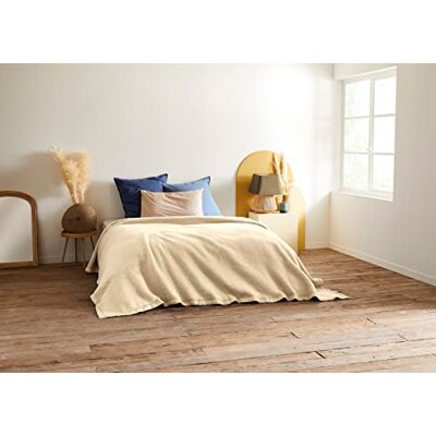 Toison d'Or Filt, kräm/kräm, 220 cm x 240 cm Toison d'Or Filt, kräm/kräm, 220 cm x 240 cm