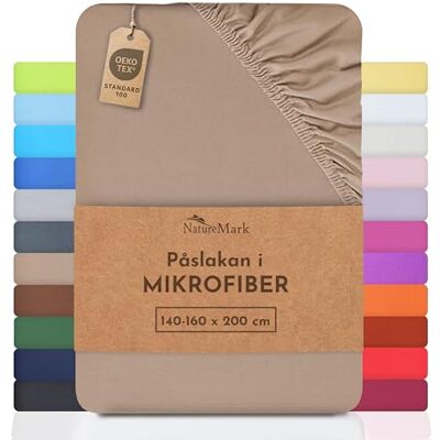 NATUREMARK Mikrofiber lakan - Olika storlekar & färger NATUREMARK Mikrofiber lakan - Olika storlekar & färger