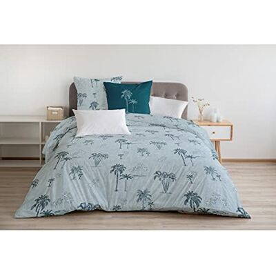 HOME LINGE PASSION Home Passion påslakan 3 stycken 100% bomull 57 trådar 2 personer 240 x 260 cm TINGHIR ankgrön HOME LINGE PASSION Home Passion påslakan 3 stycken 100% bomull 57 trådar 2 personer 240 x 260 cm TINGHIR ankgrön