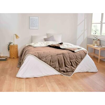 Toison d’or Toison d'or Denali sängöverkast, 240 cm x 260 cm storlek, taupe Toison d’or Toison d'or Denali sängöverkast, 240 cm x 260 cm storlek, taupe