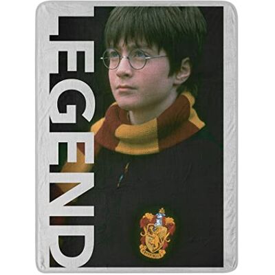 Northwest Harry Potter-filt av mikro-Raschel, överkast, pläd, 117 x 152 cm, legend Northwest Harry Potter-filt av mikro-Raschel, överkast, pläd, 117 x 152 cm, legend