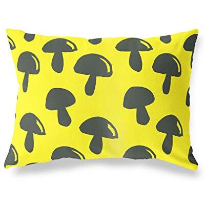 Bonamaison dekorativt kuddöverdrag, neongul blomma prydnadskuddöverdrag, hem dekorativa örngott för vardagsrum, soffa, sovrum, storlek: 45 x 60 cm Designad och tillverkad i Turkiet Bonamaison dekorativt kuddöverdrag, neongul blomma prydnadskuddöverdrag, hem dekorativa örngott för vardagsrum, soffa, sovrum, storlek: 45 x 60 cm Designad och tillverkad i Turkiet