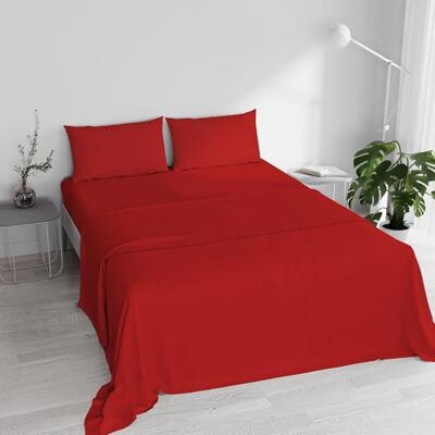 MB HOME ITALY maxcolor sängkläder röd MB HOME ITALY maxcolor sängkläder röd