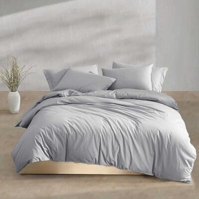 Calvin King Comforter Set, Modern Cotton Washed Percale Bedding with Matching Shams, Oeko-Tex Certified (Washed Percale Steel Blue, King) Calvin King Comforter Set, Modern Cotton Washed Percale Bedding with Matching Shams, Oeko-Tex Certified (Washed Percale Steel Blue, King)