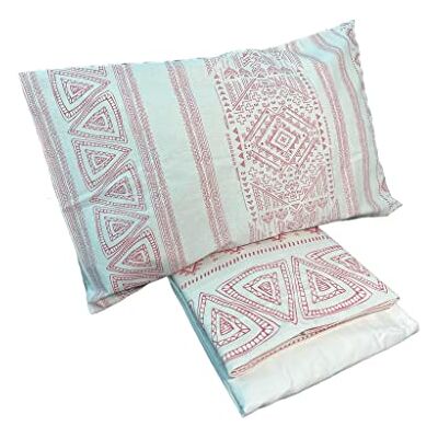 zer0bed , Enstaka Indigo, 1 Square, 100% ren Bomull, Vit/Malva zer0bed , Enstaka Indigo, 1 Square, 100% ren Bomull, Vit/Malva