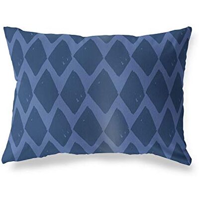 Bonamaison dekorativt kuddöverdrag, blå prydnadskuddöverdrag, heminredning örngott för vardagsrum, soffa, sovrum, storlek: 45 x 60 cm – designad och tillverkad i Turkiet Bonamaison dekorativt kuddöverdrag, blå prydnadskuddöverdrag, heminredning örngott för vardagsrum, soffa, sovrum, storlek: 45 x 60 cm – designad och tillverkad i Turkiet