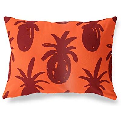 Bonamaison dekorativt kuddöverdrag, orange Bordeux prydnadskuddöverdrag, heminredning örngott för vardagsrum, soffa, sovrum, storlek: 45 x 60 cm Designad och tillverkad i Turkiet Bonamaison dekorativt kuddöverdrag, orange Bordeux prydnadskuddöverdrag, heminredning örngott för vardagsrum, soffa, sovrum, storlek: 45 x 60 cm Designad och tillverkad i Turkiet