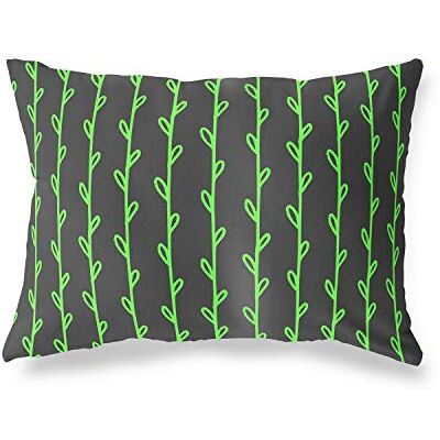 Bonamaison dekorativt kuddöverdrag, neongrön rök prydnadskuddöverdrag, hem dekorativa örngott för vardagsrum, soffa, sovrum, storlek: 45 x 60 cm Designad och tillverkad i Turkiet Bonamaison dekorativt kuddöverdrag, neongrön rök prydnadskuddöverdrag, hem dekorativa örngott för vardagsrum, soffa, sovrum, storlek: 45 x 60 cm Designad och tillverkad i Turkiet
