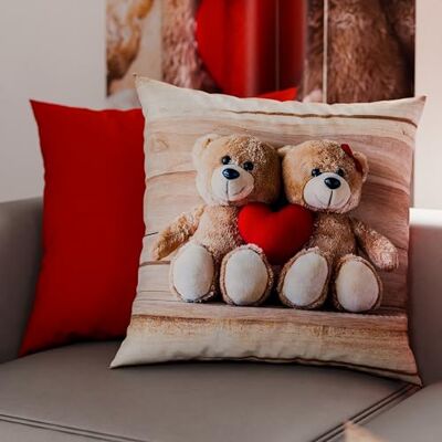 PETTI Artigiani Italiani Ett par örngott 50 x 50 cm i mikrofiber, kuddar för sovrum, soffa, vardagsrum, set med 2 örngott, örngott sötma, 100% tillverkad i Italien PETTI Artigiani Italiani Ett par örngott 50 x 50 cm i mikrofiber, kuddar för sovrum, soffa, vardagsrum, set med 2 örngott, örngott sötma, 100% tillverkad i Italien