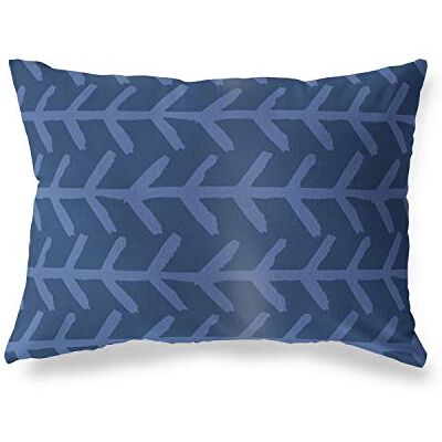 Bonamaison dekorativt kuddöverdrag, blå prydnadskuddöverdrag, heminredning örngott för vardagsrum, soffa, sovrum, storlek: 45 x 60 cm – designad och tillverkad i Turkiet Bonamaison dekorativt kuddöverdrag, blå prydnadskuddöverdrag, heminredning örngott för vardagsrum, soffa, sovrum, storlek: 45 x 60 cm – designad och tillverkad i Turkiet