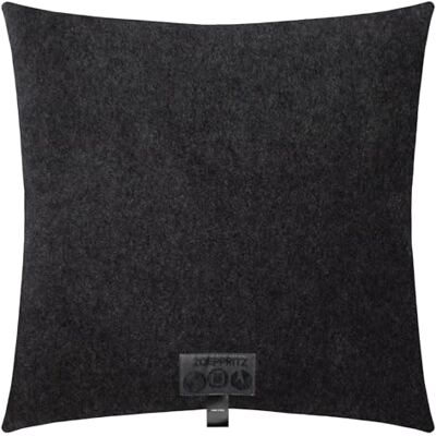 Zoeppritz Since 1828 Mjukt fleece-örngott – polarfleece-örngott med virkade stygn – fluffigt örngott – 40 x 40 cm – 960 antracit mel. – från "", 702291–960–50 x 50 Zoeppritz Since 1828 Mjukt fleece-örngott – polarfleece-örngott med virkade stygn – fluffigt örngott – 40 x 40 cm – 960 antracit mel. – från "", 702291–960–50 x 50