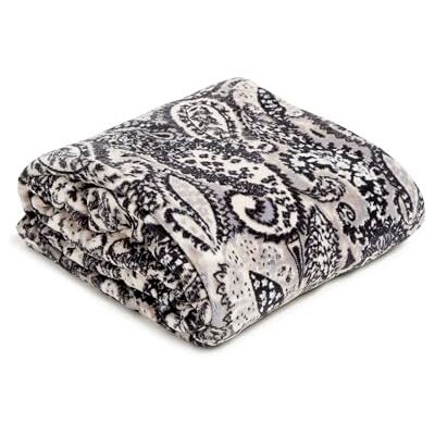 Vera Bradley fleece plysch filt för kvinnor, Stratford Paisley, 80 X 50 Vera Bradley fleece plysch filt för kvinnor, Stratford Paisley, 80 X 50