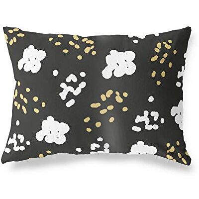 Bonamaison dekorativt kuddöverdrag, slumpmässigt mönster prydnadskuddöverdrag, heminredning örngott för vardagsrum, soffa, sovrum, storlek: 45 x 60 cm – designad och tillverkad i Turkiet Bonamaison dekorativt kuddöverdrag, slumpmässigt mönster prydnadskuddöverdrag, heminredning örngott för vardagsrum, soffa, sovrum, storlek: 45 x 60 cm – designad och tillverkad i Turkiet