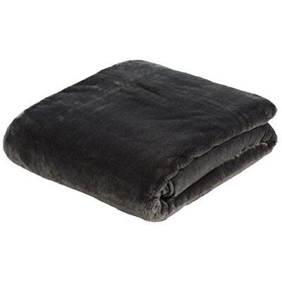 GOZZE Gözze – Premium kashmirkänsla levande och gosig filt, 500 g/m², 220 x 240 cm – antracit GOZZE Gözze – Premium kashmirkänsla levande och gosig filt, 500 g/m², 220 x 240 cm – antracit