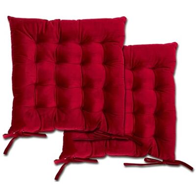 Emma Barclay Velvet Holland sittdyna röd, 100% polyester, 16 x 16 (40 x 40 cm) Emma Barclay Velvet Holland sittdyna röd, 100% polyester, 16 x 16 (40 x 40 cm)