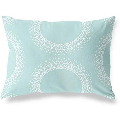Bonamaison dekorativt kuddöverdrag, slumpmässigt mönster prydnadskuddöverdrag, heminredning örngott för vardagsrum, soffa, sovrum, storlek: 45 x 60 cm – designad och tillverkad i Turkiet Bonamaison dekorativt kuddöverdrag, slumpmässigt mönster prydnadskuddöverdrag, heminredning örngott för vardagsrum, soffa, sovrum, storlek: 45 x 60 cm – designad och tillverkad i Turkiet