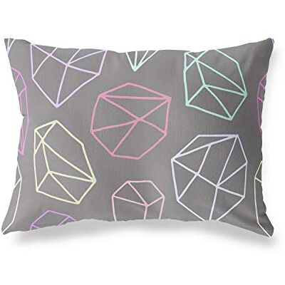 Bonamaison dekorativt kuddöverdrag, slumpmässigt mönster prydnadskuddöverdrag, heminredning örngott för vardagsrum, soffa, sovrum, storlek: 45 x 60 cm – designad och tillverkad i Turkiet Bonamaison dekorativt kuddöverdrag, slumpmässigt mönster prydnadskuddöverdrag, heminredning örngott för vardagsrum, soffa, sovrum, storlek: 45 x 60 cm – designad och tillverkad i Turkiet