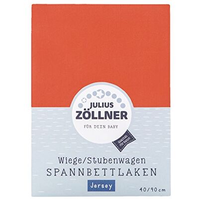 Julius Zöllner Jersey spännlakan för vägar 90 x 40 cm och barnvagn, 100% bomull, Standard 100 av OEKO-TEX, korall Julius Zöllner Jersey spännlakan för vägar 90 x 40 cm och barnvagn, 100% bomull, Standard 100 av OEKO-TEX, korall