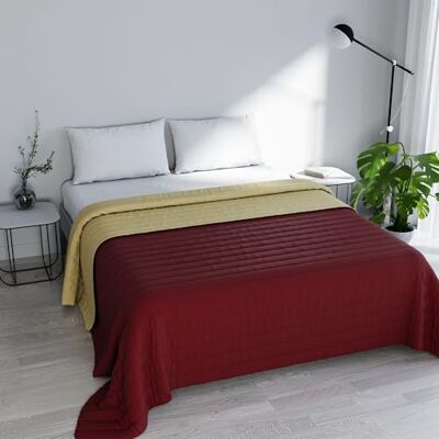 Italian Bed Linen MB HOME ITALY Elegant" sommartäcke, bordeaux/kräm, 260 x 270 cm Italian Bed Linen MB HOME ITALY Elegant" sommartäcke, bordeaux/kräm, 260 x 270 cm