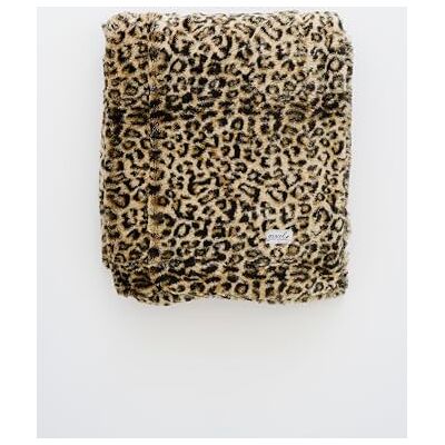 GRACED SOFT LUXURIES Filt i fuskpäls, elegant, varmt, mysigt och fluffigt överkast, dekorativ accent för soffa eller säng, klassisk leopard, extra stor, 152 x 203 cm GRACED SOFT LUXURIES Filt i fuskpäls, elegant, varmt, mysigt och fluffigt överkast, dekorativ accent för soffa eller säng, klassisk leopard, extra stor, 152 x 203 cm