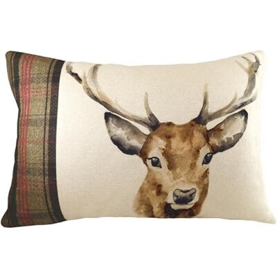 furn. Evans Lichfield Hunter Stag Tartan fjäder rik fylld kudde furn. Evans Lichfield Hunter Stag Tartan fjäder rik fylld kudde