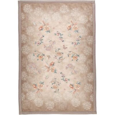 Bassetti ESPERIDI Pläd av 100% bomull i färgen beige 41, mått: 135 x 190 cm – 933426 Bassetti ESPERIDI Pläd av 100% bomull i färgen beige 41, mått: 135 x 190 cm – 933426
