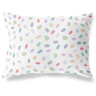 Bonamaison dekorativt kuddöverdrag slumpmässigt mönster, prydnadskuddöverdrag, heminredning örngott för vardagsrum, soffa, sovrum, storlek: 35 x 50 cm – designad och tillverkad i Turkiet Bonamaison dekorativt kuddöverdrag slumpmässigt mönster, prydnadskuddöverdrag, heminredning örngott för vardagsrum, soffa, sovrum, storlek: 35 x 50 cm – designad och tillverkad i Turkiet
