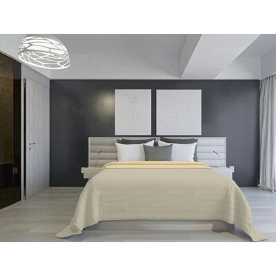 Italian Bed Linen BICOLOR SAIA BLANDBAR SOMMARDRUN, Torter/grädde 260 x 270 cm Italian Bed Linen BICOLOR SAIA BLANDBAR SOMMARDRUN, Torter/grädde 260 x 270 cm
