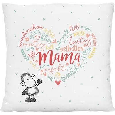 Sheepworld plyschkudde mamma hjärta Sheepworld plyschkudde mamma hjärta