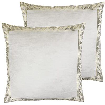 Paoletti Apollo kuddar, elfenben/guld, 50 x 50 cm Paoletti Apollo kuddar, elfenben/guld, 50 x 50 cm