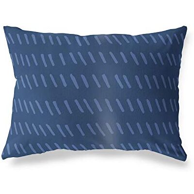 Bonamaison dekorativt kuddöverdrag blå, överdrag till prydnadskudde, heminredning örngott för vardagsrum, soffa, sovrum, storlek: 35 x 50 cm – designad och tillverkad i Turkiet Bonamaison dekorativt kuddöverdrag blå, överdrag till prydnadskudde, heminredning örngott för vardagsrum, soffa, sovrum, storlek: 35 x 50 cm – designad och tillverkad i Turkiet