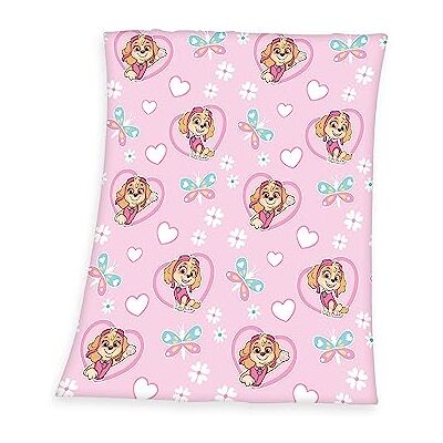 Herding Spis, fleecefilt, Paw Patrol, 130 x 170 cm, lyser i mörkret, glöd in the mörk, 100% polyester, fleece Herding Spis, fleecefilt, Paw Patrol, 130 x 170 cm, lyser i mörkret, glöd in the mörk, 100% polyester, fleece