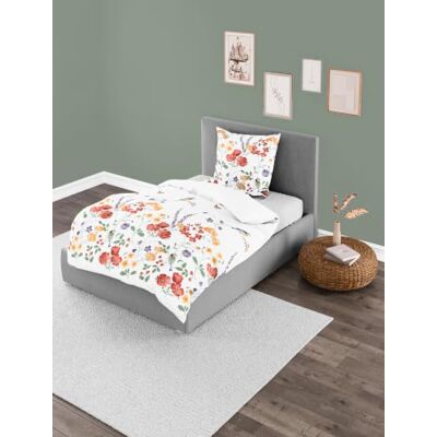 Bierbaum Sängkläder 6477, mako-satin, tillverkade i Tyskland, färgglada 01, 200 x 200 + 2 x 80 x 80 cm, för dubbelsäng Bierbaum Sängkläder 6477, mako-satin, tillverkade i Tyskland, färgglada 01, 200 x 200 + 2 x 80 x 80 cm, för dubbelsäng
