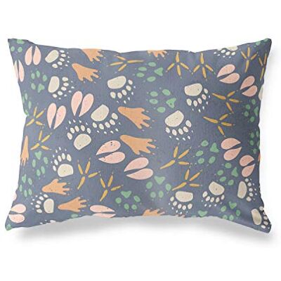 Bonamaison dekorativt kuddöverdrag slumpmässigt mönster, prydnadskuddöverdrag, heminredning örngott för vardagsrum, soffa, sovrum, storlek: 35 x 50 cm – designad och tillverkad i Turkiet Bonamaison dekorativt kuddöverdrag slumpmässigt mönster, prydnadskuddöverdrag, heminredning örngott för vardagsrum, soffa, sovrum, storlek: 35 x 50 cm – designad och tillverkad i Turkiet