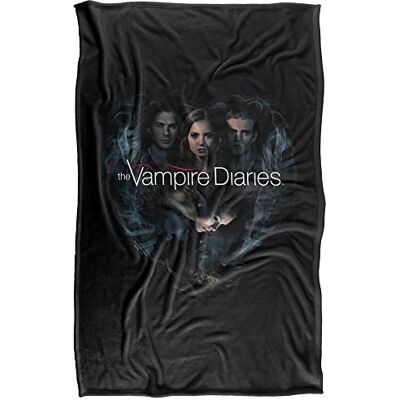 LOGOVISION Vampire Diaries Hearts Desire supermjuk gosig filt med silkeslent grepp – 91 x 147 cm LOGOVISION Vampire Diaries Hearts Desire supermjuk gosig filt med silkeslent grepp – 91 x 147 cm
