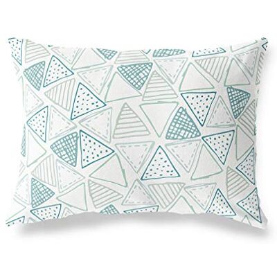 Bonamaison dekorativt kuddöverdrag slumpmässigt mönster, prydnadskuddöverdrag, heminredning örngott för vardagsrum, soffa, sovrum, storlek: 35 x 50 cm – designad och tillverkad i Turkiet Bonamaison dekorativt kuddöverdrag slumpmässigt mönster, prydnadskuddöverdrag, heminredning örngott för vardagsrum, soffa, sovrum, storlek: 35 x 50 cm – designad och tillverkad i Turkiet