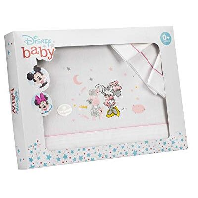 Interbaby Mn006-12 Disney Baby, minilakan, vit, barnsäng Interbaby Mn006-12 Disney Baby, minilakan, vit, barnsäng