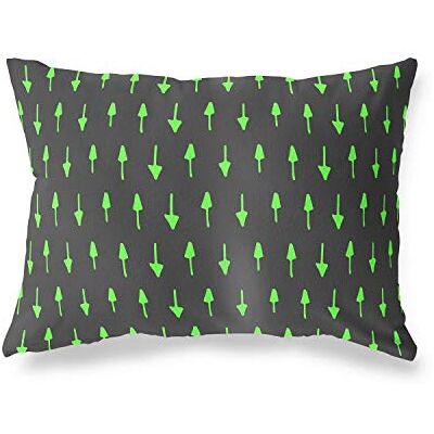 Bonamaison dekorativt kuddöverdrag, neongrön rök prydnadskuddöverdrag, hem dekorativa örngott för vardagsrum, soffa, sovrum, storlek: 45 x 60 cm Designad och tillverkad i Turkiet Bonamaison dekorativt kuddöverdrag, neongrön rök prydnadskuddöverdrag, hem dekorativa örngott för vardagsrum, soffa, sovrum, storlek: 45 x 60 cm Designad och tillverkad i Turkiet