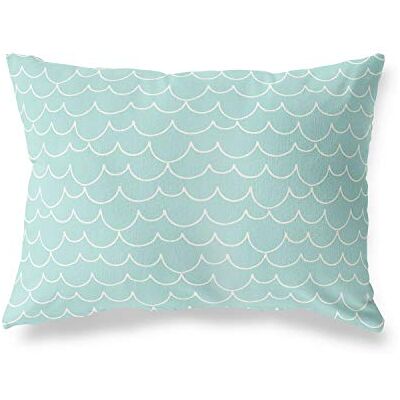 Bonamaison dekorativt kuddöverdrag, slumpmässigt mönster prydnadskuddöverdrag, heminredning örngott för vardagsrum, soffa, sovrum, storlek: 45 x 60 cm – designad och tillverkad i Turkiet Bonamaison dekorativt kuddöverdrag, slumpmässigt mönster prydnadskuddöverdrag, heminredning örngott för vardagsrum, soffa, sovrum, storlek: 45 x 60 cm – designad och tillverkad i Turkiet