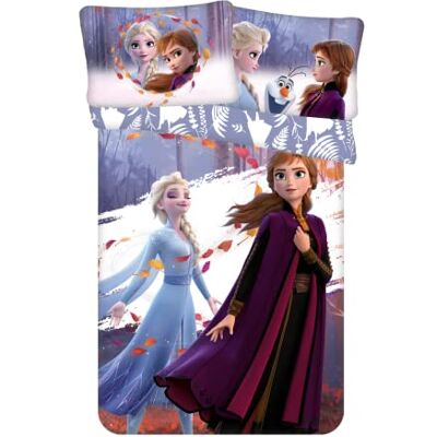 CR-Lights Disney Snödrottning Anne Elsa babysängkläder med örngott 100 x 135 cm CR-Lights Disney Snödrottning Anne Elsa babysängkläder med örngott 100 x 135 cm
