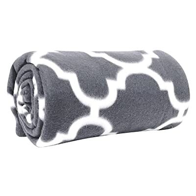 Wolf Essentials World's Best Cozy Soft Microfleece resefilt, 127 x 152 cm, lykta kol Wolf Essentials World's Best Cozy Soft Microfleece resefilt, 127 x 152 cm, lykta kol
