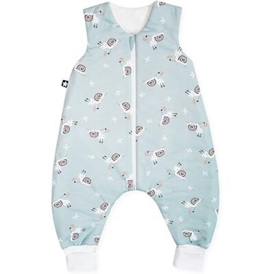 Julius Zöllner Sleepfoverall Jumper Jersey, varm fyllning 2,5 TOG, tvättbar vid 60 °C, tillverkad i Tyskland, Oeko TEX Standard 100, snigel, storlek 80 Julius Zöllner Sleepfoverall Jumper Jersey, varm fyllning 2,5 TOG, tvättbar vid 60 °C, tillverkad i Tyskland, Oeko TEX Standard 100, snigel, storlek 80