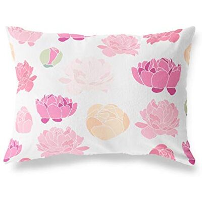 Bonamaison dekorativt kuddöverdrag slumpmässigt mönster, prydnadskuddöverdrag, heminredning örngott för vardagsrum, soffa, sovrum, storlek: 35 x 50 cm – designad och tillverkad i Turkiet Bonamaison dekorativt kuddöverdrag slumpmässigt mönster, prydnadskuddöverdrag, heminredning örngott för vardagsrum, soffa, sovrum, storlek: 35 x 50 cm – designad och tillverkad i Turkiet