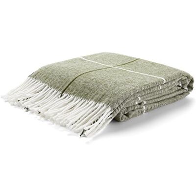 Arus Akryl Highlands kollektion drottning storlek tartan rutig design överkast grön ränder, 152 x 203 cm Arus Akryl Highlands kollektion drottning storlek tartan rutig design överkast grön ränder, 152 x 203 cm